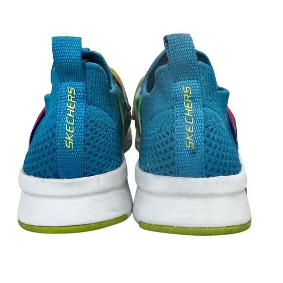 Skechers Girls Sneakers Air Cooled Memory Foam Tie Dye Slip On Size 13 - Picture 6 of 8
